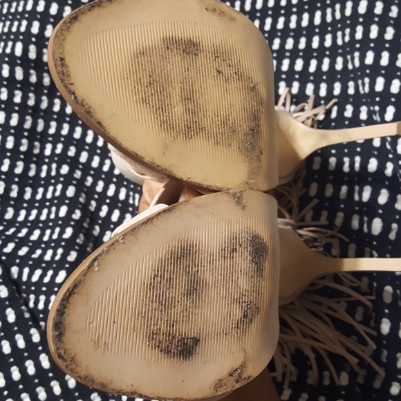 Nine West Hustle Leather Heeled Sandal - Picture 6 of 6